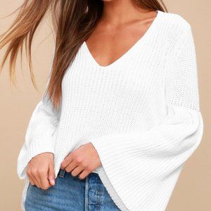 Free People Damsel Flare Sleeved sweater size S